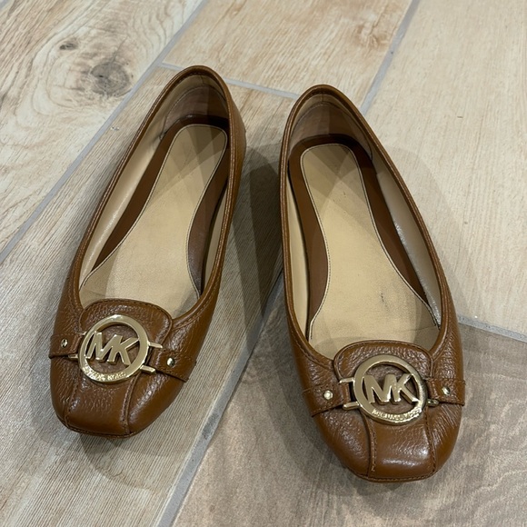 Michael Kors square toe Driving ballet flats shoes size 8.5 - Picture 1 of 8